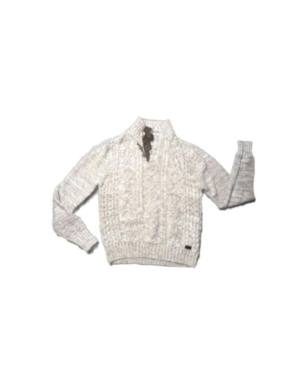 Outpost Makers Men's Size M Cable Knit Mock Neck Sweater